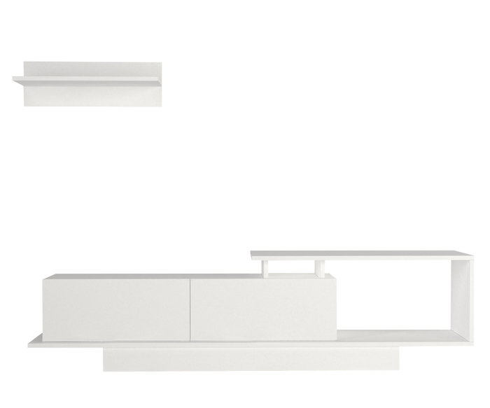 Hanah Home Mueble de TV Asos Blanco